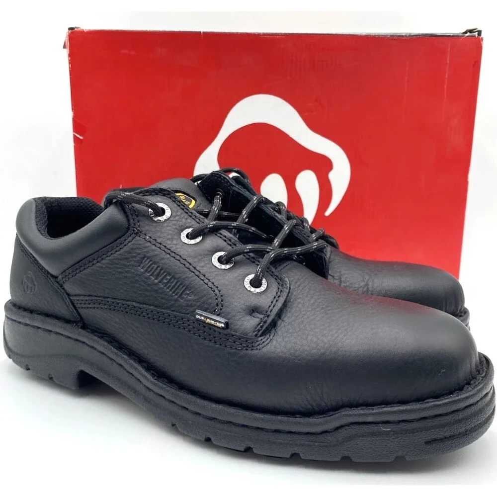 WOLVERINE EXERT Men's NEW Oxford Shoes Black US Size 9.5 M
